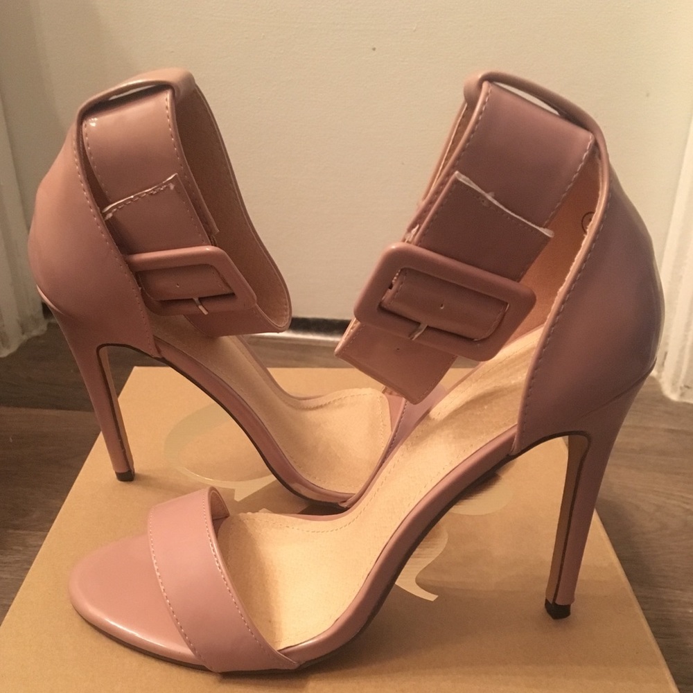 Beautiful Mauve two strap heels!!!